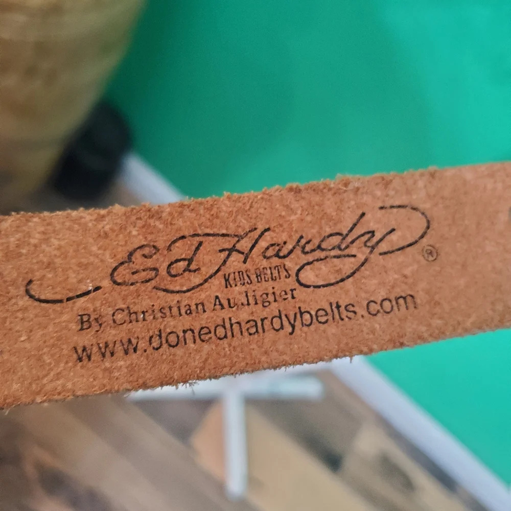 Ed Hardy Kid's Belt Sz XL